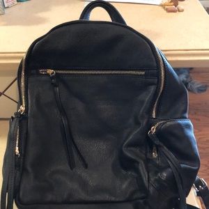 Clark’s leather backpack